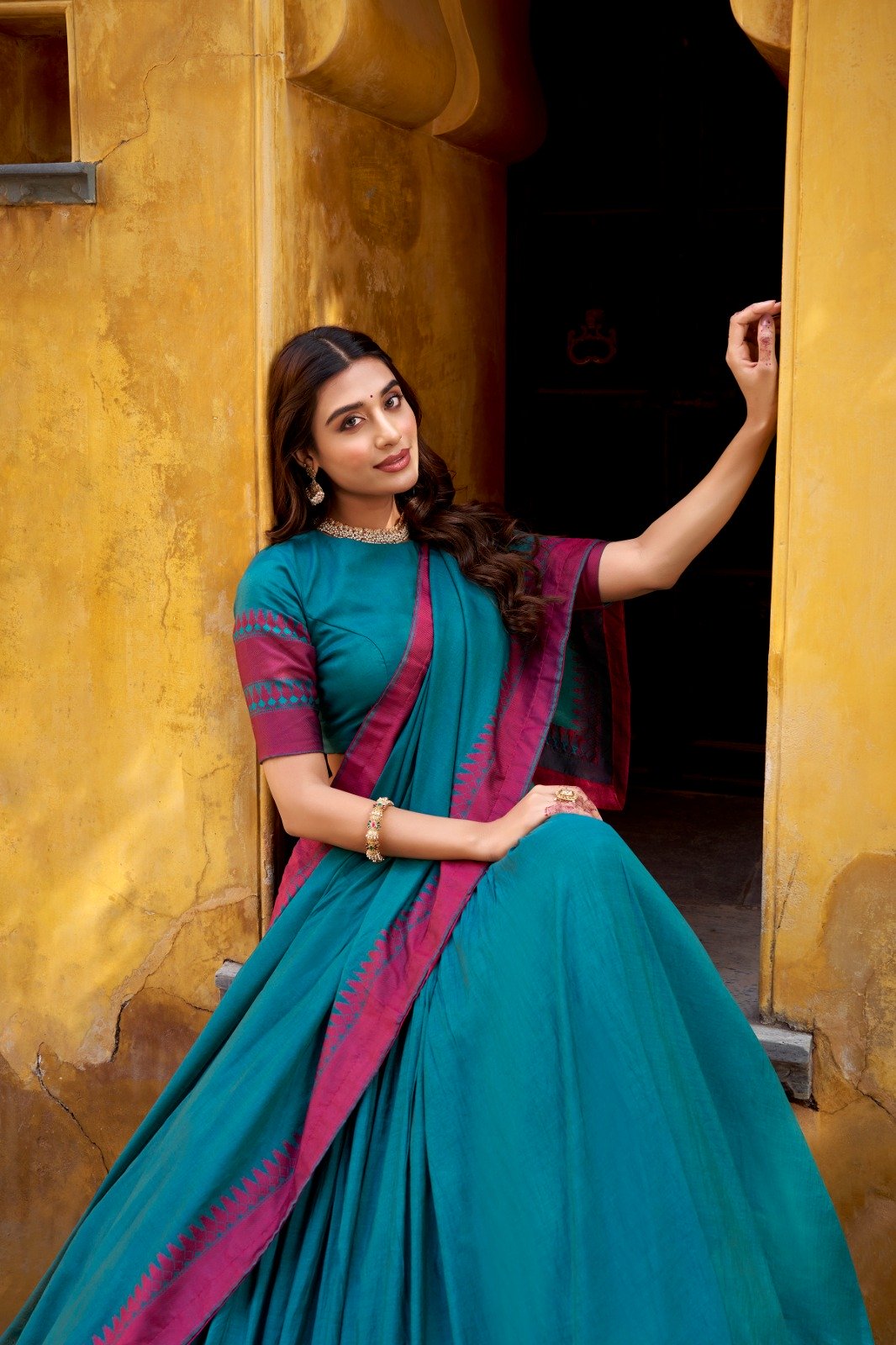 LNB 1901 Teal Pure Chanderi Lehenga Choli with Embroidery Work & Thread Embroidery. Introductory Price ₹2399. Delivery 4-6 Working Days. Shop now. | Lehenga, Bollywood Lehenga, Creative Lehenga, Designer Lehenga, Embroidered Lehenga, Party Wear Lehenga