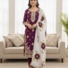 SRK 5315 Wine Organza SILK Salwar Suit Perfect for Wedding, Party, Lohri, Ethnic Day, Eid – . Affordable Price ₹2499. Delivery 4-6 Working Days. | Jump Suits, Tops & Bottoms, Track Suits, Salwar suit, Casual Suits, Creative suits, Designer Suits, Palazzo Suits, Party Wear Suits, Patiala Suits, Straight Suits, Trendy Wear