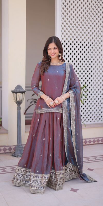 KA 5065 Blue Fendi Chiffon Lehenga Choli with Zari Work & Embroidery Work. Introductory Price ₹2599. Delivery 4-6 Working Days. Shop now. | Lehenga, Bollywood Lehenga, Creative Lehenga, Designer Lehenga, Embroidered Lehenga, Party Wear Lehenga