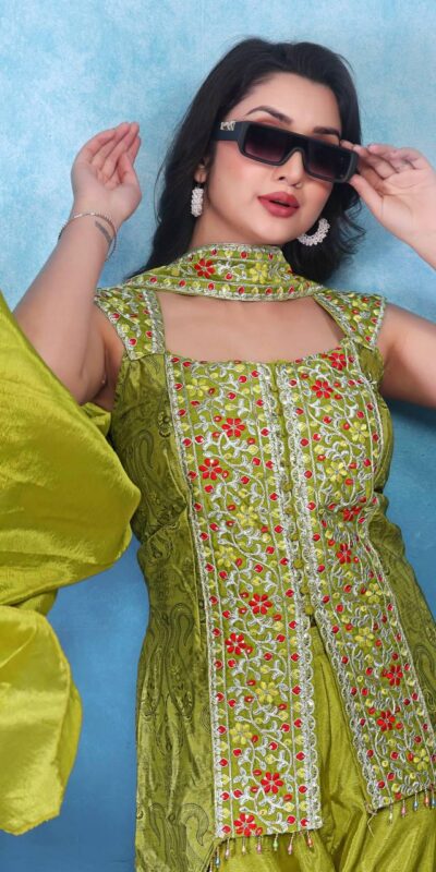 BB 16 Lime Yellow Chinon Salwar Suit Perfect for Wedding, Party, Baby Shower, Sangeet, Family Gatherings – . Grab it for ₹2099. Delivery 4-6 Wor | Jump Suits, Salwar suit, Casual Suits, Creative suits, Designer Suits, Palazzo Suits, Party Wear Suits, Patiala Suits, Straight Suits