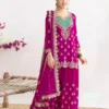 FC 725 Rani Pink Chinon Salwar Suit Perfect for Wedding, Party, Ethnic Day, Makar Sankranti, Cultural Events – . Best Price ₹3049. Delivery 4-6 Working | Jump Suits, Salwar suit, Casual Suits, Creative suits, Designer Suits, Palazzo Suits, Party Wear Suits, Patiala Suits, Straight Suits
