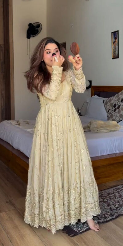 WW 1253 Cream Color Chinon Silk Sequence Lace Work Gown. Online Affordable Price ₹2549. Delivery 4-6 Working Days. Shop now. | Gowns, Bollywood Gowns, Creative Gowns, Designer Gowns, Embroidered Gowns, Party Wear Gowns