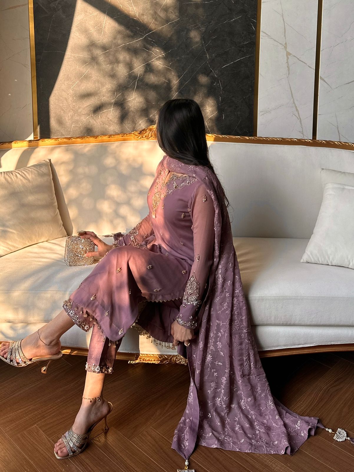 SRK 5328 Onion Color Dual Tone Star Georgette Salwar Suit with Embroidery Work. Affordable Price ₹1949. Delivery 4-6 Working Days. Shop now. | Jump Suits, Salwar suit, Casual Suits, Creative suits, Designer Suits, Palazzo Suits, Party Wear Suits, Patiala Suits, Straight Suits