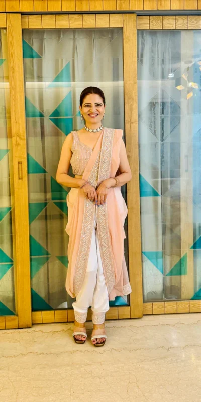 FB L302 Light Peach Color Dual Tone Star Georgette Salwar Suit with Embroidery Work. Affordable Price ₹2999. Delivery 4-6 Working Days. Shop now. | Jump Suits, Salwar suit, Casual Suits, Creative suits, Designer Suits, Palazzo Suits, Party Wear Suits, Patiala Suits, Straight Suits