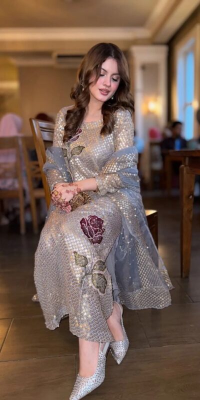 ST 1162 Grey in Faux Georgette Sequins Work & Embroidery Work Salwar Suit . Get it for ₹1999. Delivery 4-6 Working Days. Shop now. | Jump Suits, Salwar suit, Casual Suits, Creative suits, Designer Suits, Palazzo Suits, Party Wear Suits, Patiala Suits, Straight Suits