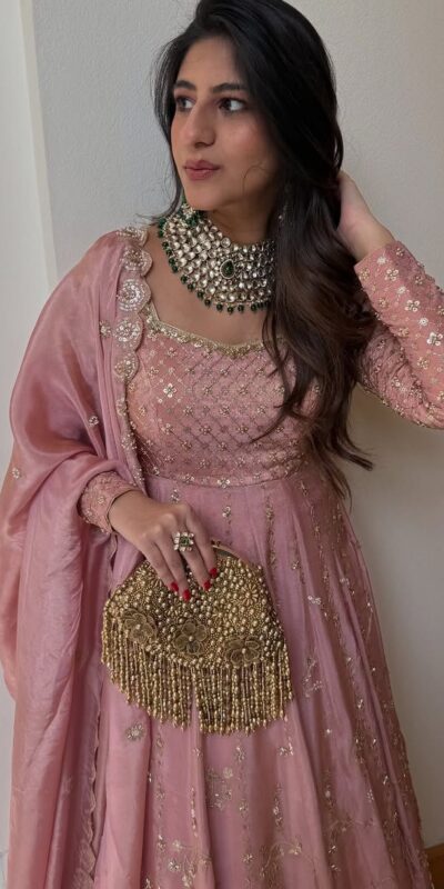 SR 1703 Pink Zimmy Silk Lehenga Choli with Embroidery Work. Introductory Price ₹2549. Delivery 4-6 Working Days. Shop now. | Lehenga, Bollywood Lehenga, Creative Lehenga, Designer Lehenga, Embroidered Lehenga, Party Wear Lehenga