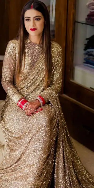 SN 236 Color: Gold Heavy Sequence Work Saree For Women's sn236, sn 236 Buy And Get 38% Off, On Sarees. SN236 | Sarees, Bollywood Sarees, Creative Sarees, Designer Sarees, Embroidered Sarees, Party Wear Sarees