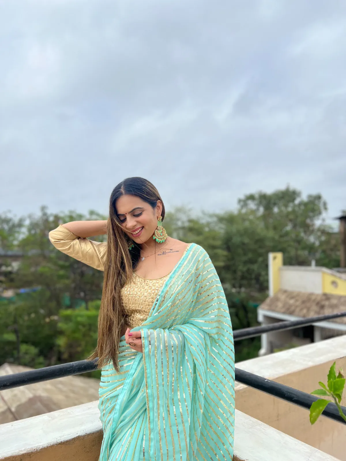 JR 582 Sky Blue Color Georgette Sequence Work Saree Casual, Party Wear, Wedding, Events Etc. Expected Delivery 4-6 Working Days @1599/- | Sarees, Bollywood Sarees, Creative Sarees, Designer Sarees, Embroidered Sarees, Ethnic Saree, Modern Digital sarees, Party Wear Sarees