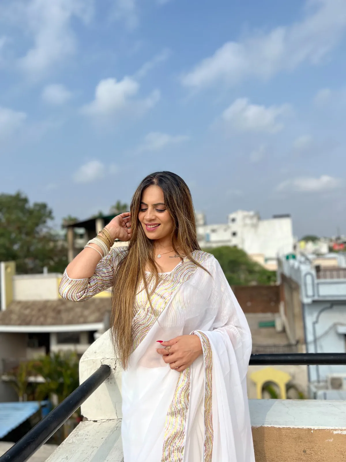 Jr 579 White Color Georgette Heavy Sequence Work Saree Casual, Party Wear, Wedding, Events Etc. Expected Delivery 4-6 Working Days 1549/- | Sarees, Bollywood Sarees, Creative Sarees, Designer Sarees, Embroidered Sarees, Ethnic Saree, Modern Digital sarees, Party Wear Sarees