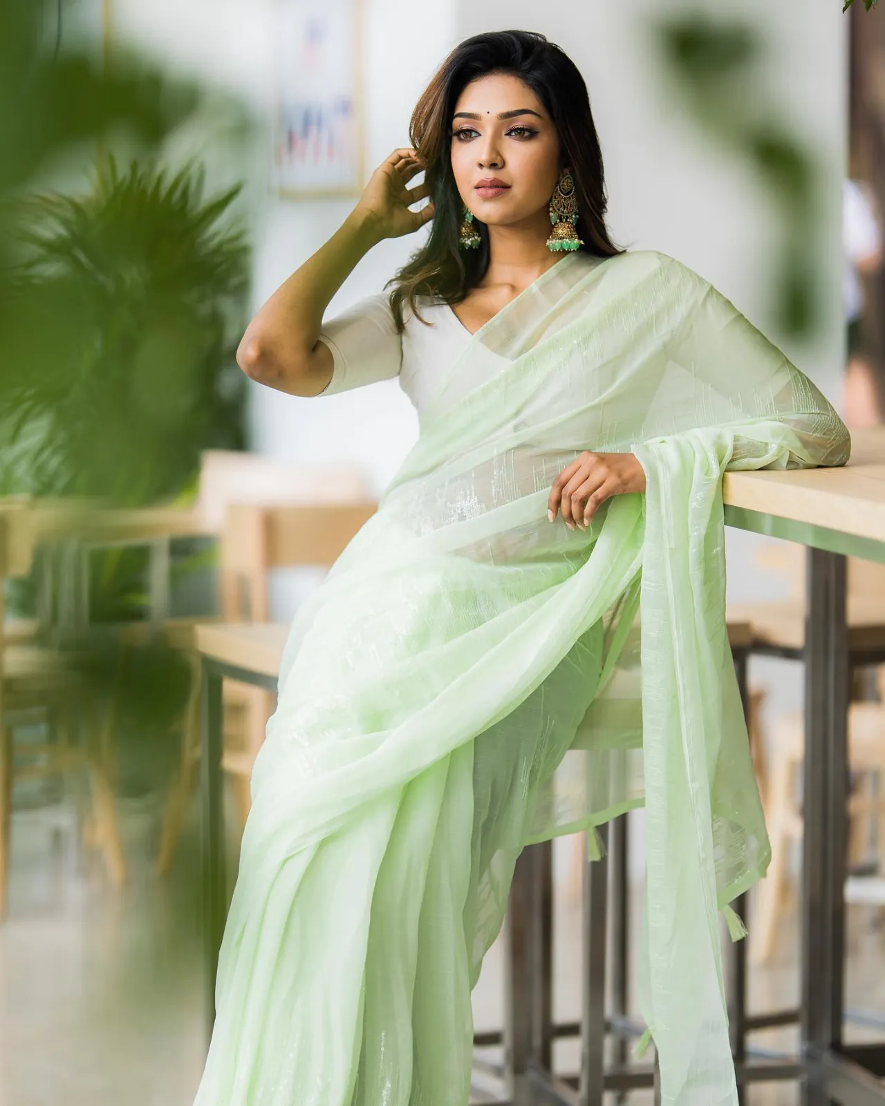 JR 599 Light Green Saree Color Zomato Silk Georgette Embroidery Sequence Saree Wedding, Festive, Events Etc. Expected Delivery 4-6 Working Days @1599/- | Sarees, Bollywood Sarees, Creative Sarees, Designer Sarees, Embroidered Sarees, Ethnic Saree, Modern Digital sarees, Party Wear Sarees
