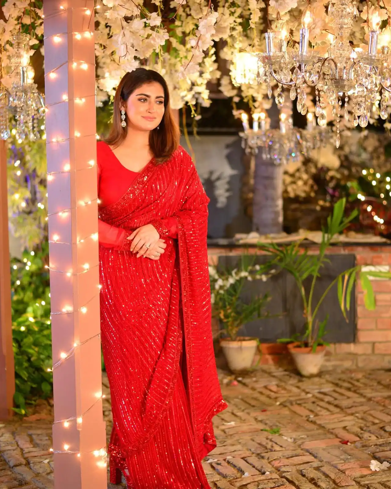 JR 590 Red Color Georgette Embroidery Embroidery Sequence work Sequence lace Casual, Wedding, Festive, Events . Expected Delivery  4-6 Working Days @1699 | Sarees, Bollywood Sarees, Creative Sarees, Designer Sarees, Embroidered Sarees, Ethnic Saree, Modern Digital sarees, Party Wear Sarees