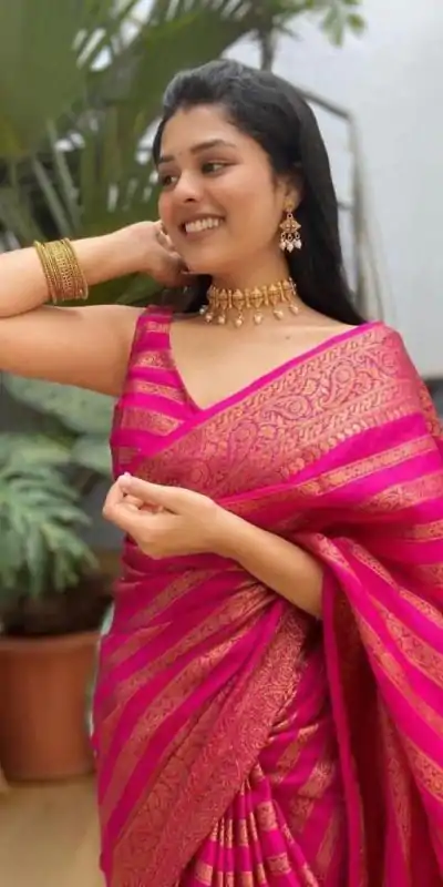 KP 4085 Pink Color Soft Lichi Silk Jacquard On All Over Saree Casual, Party Wear, Wedding, Events Etc. Expected Delivery 4-6 Working Days @1399/- | Sarees, Bollywood Sarees, Creative Sarees, Designer Sarees, Embroidered Sarees, Ethnic Saree, Modern Digital sarees, Party Wear Sarees
