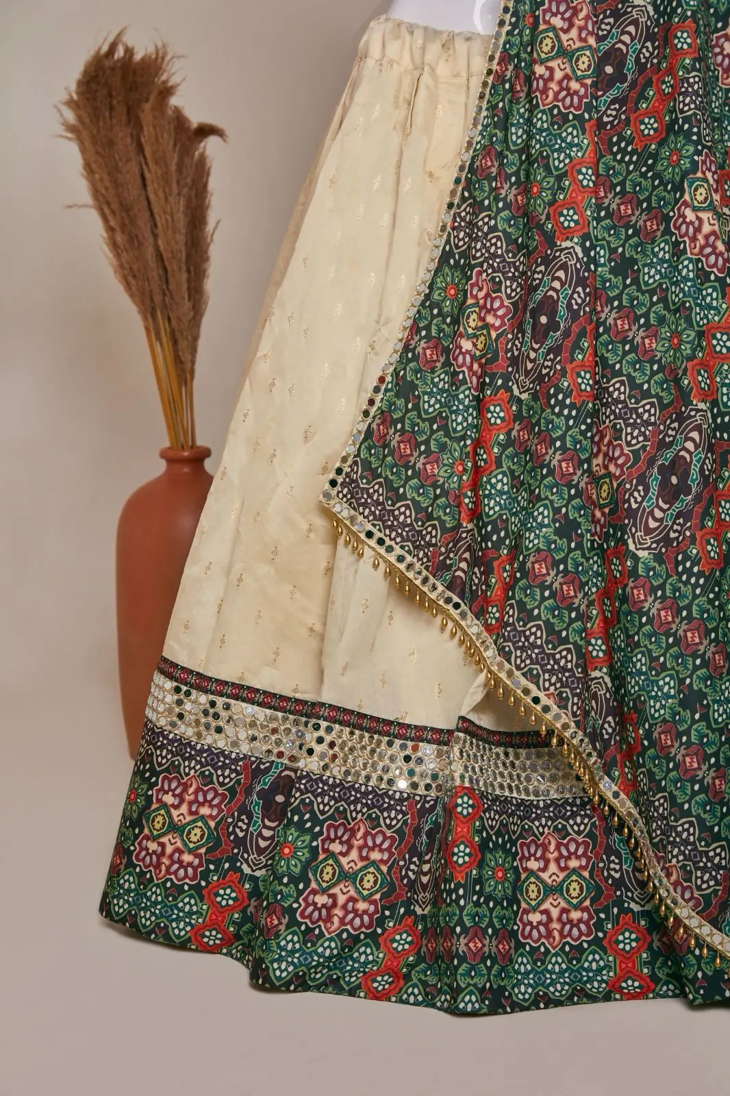 RC 267 Cream  Color  Jaccard Silk Dori Embroidery Printed Lehenga Choli Casual, Party Wedding, Festive, Events Etc. Delivery  4-6 Working Days 2299/- | Lehenga, Bollywood Lehenga, Creative Lehenga, Designer Lehenga, Embroidered Lehenga, Party Wear Lehenga