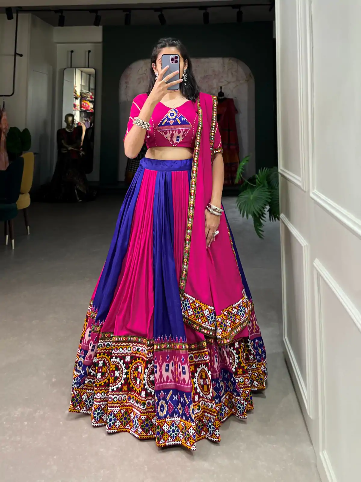 LNB 1617 Royal Blue Color Rayon Printed Silk Work Lehenga Choli Festive Party Wedding, Events etc. Delivery 4-6 Working Days @4399/- | Lehenga, Bollywood Lehenga, Creative Lehenga, Designer Lehenga, Embroidered Lehenga, Party Wear Lehenga