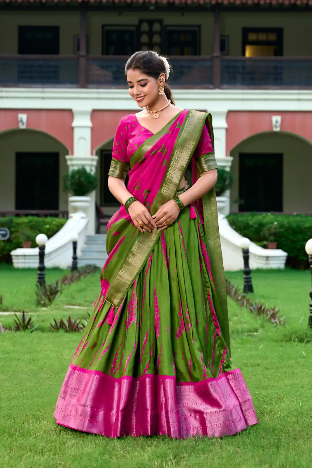 LNB 1228 Pink Color Fabulous Dola Silk Patola Print And Foil Work Lehenga Choli Wedding, Festive, Events Expected Delivery 4-6 Working Days@2199/- Only | Lehenga, Bollywood Lehenga, Creative Lehenga, Designer Lehenga, Embroidered Lehenga, Party Wear Lehenga
