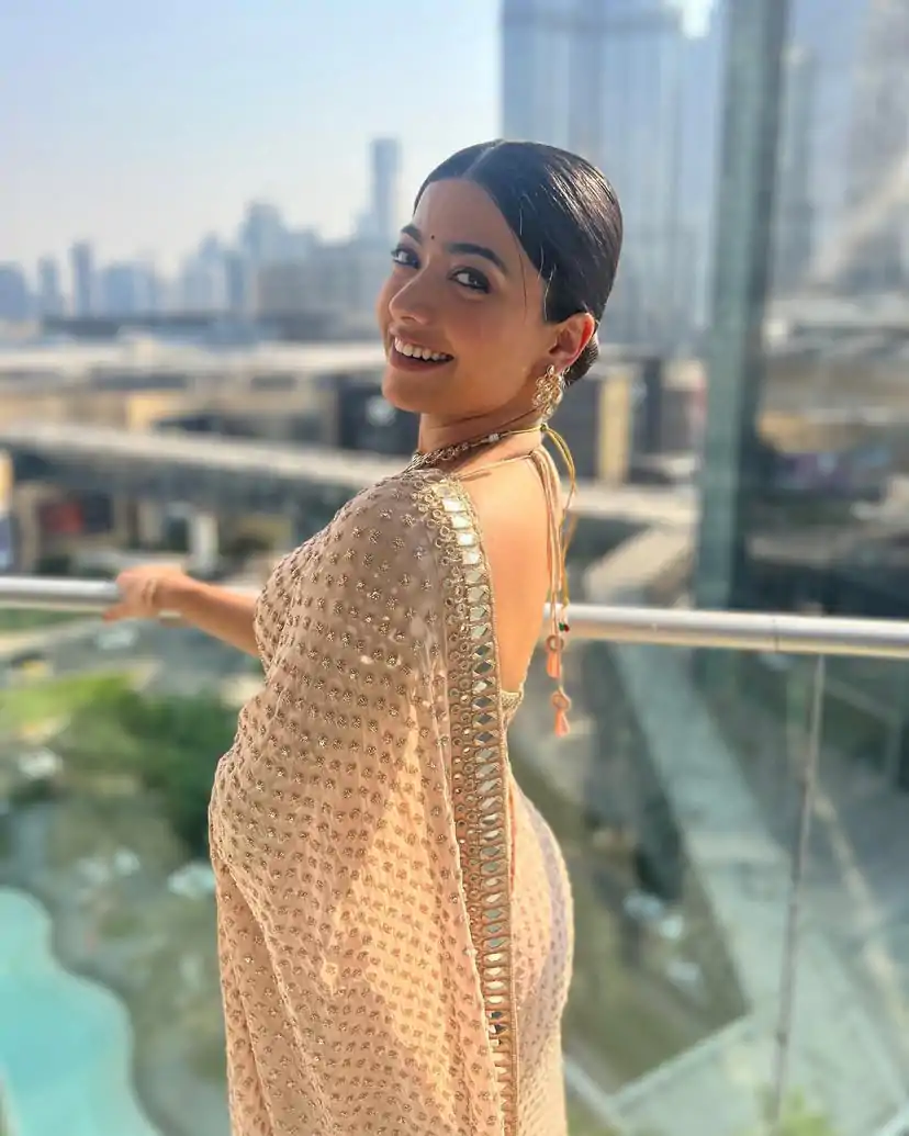 DF Rashmika Cream color Georgette 60 Gram Multi Zari Embroidery Work Saree , Wedding, Festive, Events . Expected Delivery  4-6 Working Days @1999/- only | Sarees, Bollywood Sarees, Creative Sarees, Designer Sarees, Embroidered Sarees, Ethnic Saree, Modern Digital sarees, Party Wear Sarees