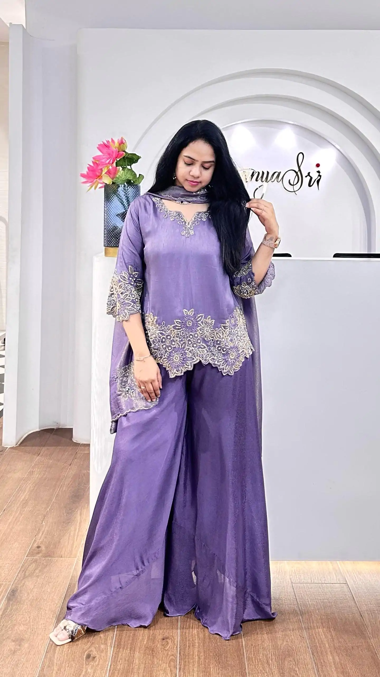 SRK 5234 Purple Color Faux Georgette With Heavy Embroidery Sequence Work Salwar Suit , Wedding, Party, Festive, Events Etc.4-6 Working Days@ 1999/-only | Jump Suits, Salwar suit, Casual Suits, Creative suits, Designer Suits, Palazzo Suits, Party Wear Suits, Patiala Suits, Straight Suits