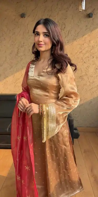Fantastic Creamy Color Jimmy Choo Heavy Sequence Embroidery Work Salwar Suit