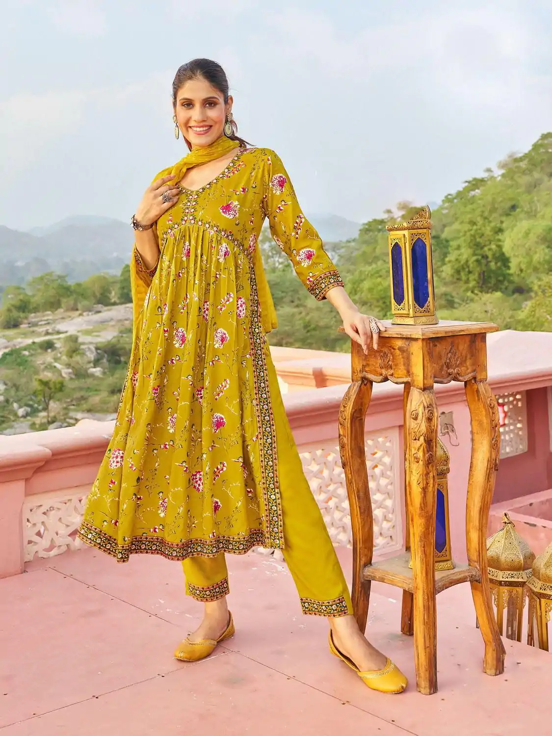 NILI Aliaa NX Yellow Color Rayon Alia Cut With Embroidery Work Kurti Casual, Wedding, Party, Festive, Events Etc. 4-6 Working Days @1699/- | Kurti, Bollywood Kurti, Creative Kurtis, Designer Kurti, Party Wear Kurti, Selfie Kurti