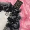 Gorgeous Black Color Georgette With Sequence Worked Butti Saree