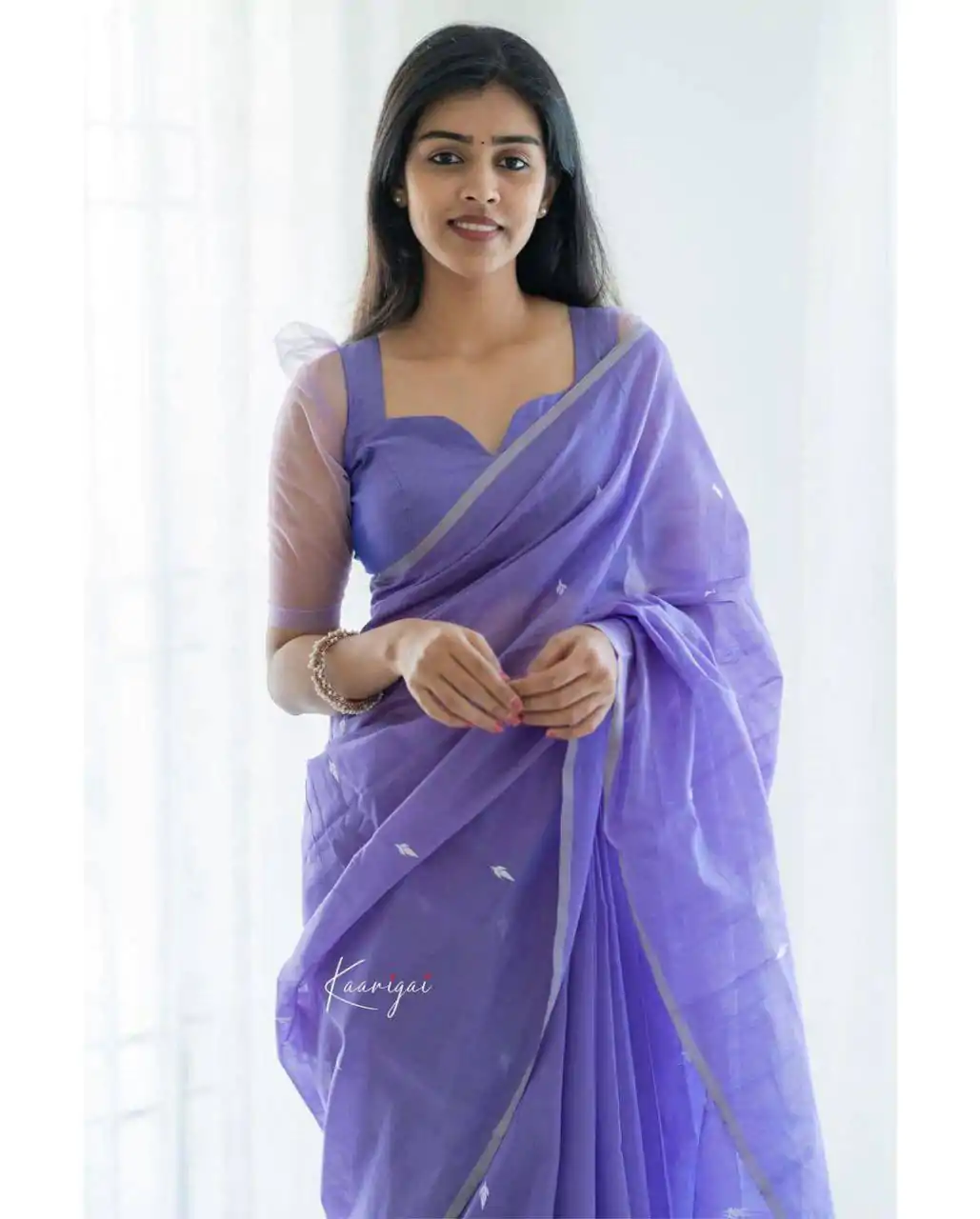 KP 5063 Purple Color Soft Lilan Cotton Rich Pallu & Jacquard Work Saree Casual, Wedding, Festive, Events . Expected Delivery  4-6 Working Days @1349/- only                                                                                                                                             | Sarees, Bollywood Sarees, Creative Sarees, Designer Sarees, Embroidered Sarees, Ethnic Saree, Modern Digital sarees, Party Wear Sarees