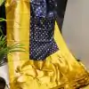 Special Blue Color Soft Litchi Silk Rich Pallu & Jacquard Work Saree