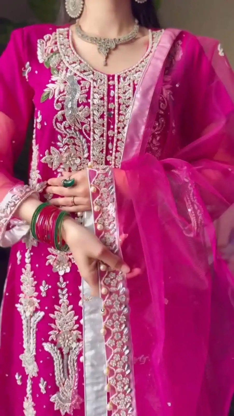  LG 1919 Pink Color Fox Georgette With Sequence Embroidery Work Pari Lace Salwar Suit , Wedding, Party, Festive, Events Etc.4-6 Working Days@ 1999/-only | Jump Suits, Salwar suit, Casual Suits, Creative suits, Designer Suits, Palazzo Suits, Party Wear Suits, Patiala Suits, Straight Suits