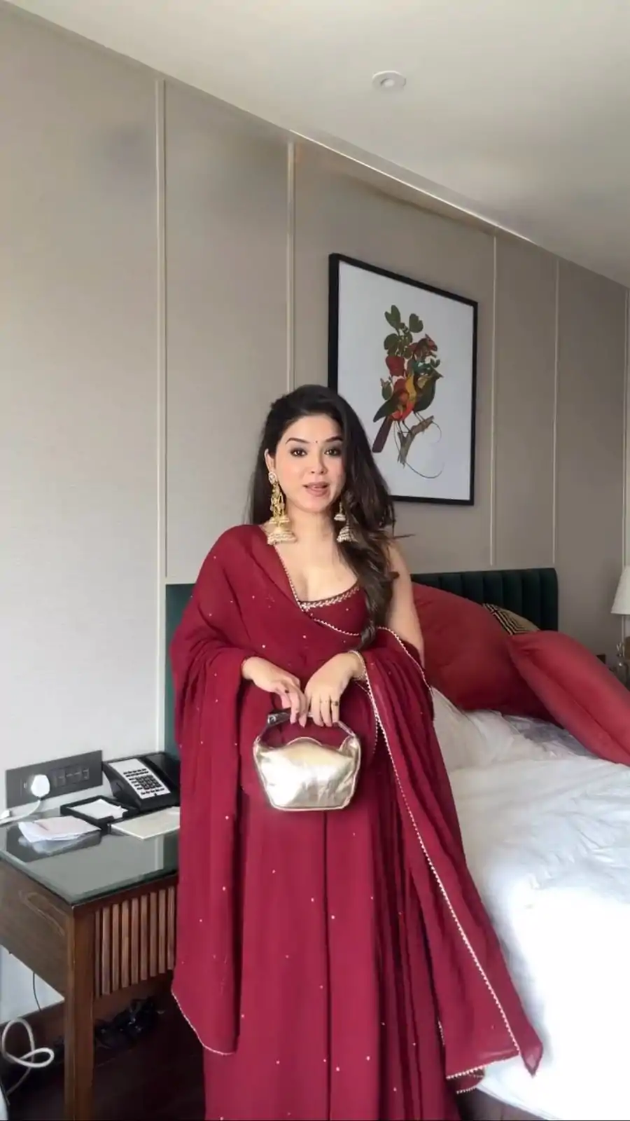 RTC 5839 Maroon Color Foix Georgette Thread With Real Mirror With Diamond Salwar Suit , Wedding, Party, Festive, Events Etc.4-6 Working Days@ 1949/-only | Jump Suits, Salwar suit, Casual Suits, Creative suits, Designer Suits, Palazzo Suits, Party Wear Suits, Patiala Suits, Straight Suits