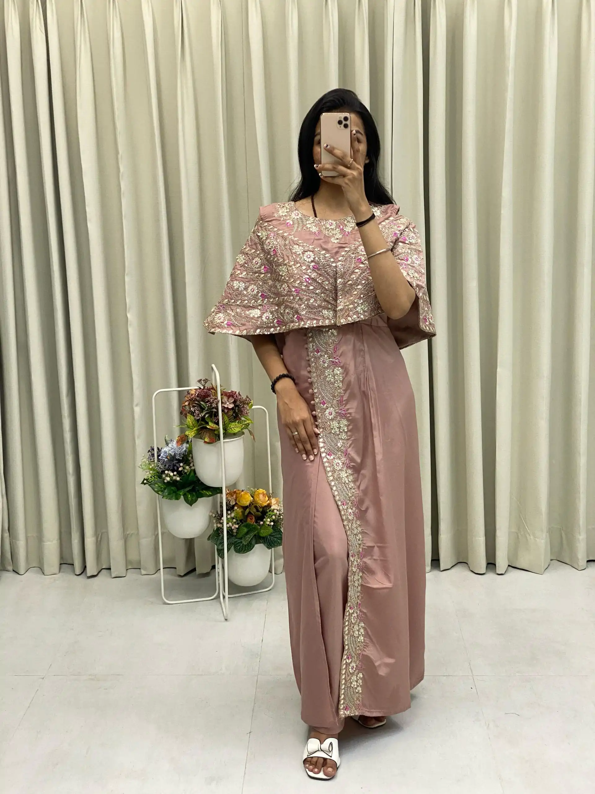 BE 327 Light Pink Color Crepe Silk Sequence Embroidery Foil Paper Work Salwar Suit Casual, Wedding, Party, Festive, Events Etc.4-6 Working Days@ 1899/-only | Jump Suits, Salwar suit, Casual Suits, Creative suits, Designer Suits, Palazzo Suits, Party Wear Suits, Patiala Suits, Straight Suits