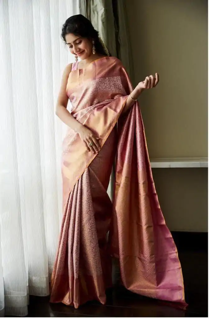  KP 4048 Pink Color Soft Litchi Silk Jacquard Work On All Over Saree Casual, Wedding, Festive, Events . Expected Delivery  4-6 Working Days @1449/- only                                                                                                                                                                                | Sarees, Bollywood Sarees, Creative Sarees, Designer Sarees, Embroidered Sarees, Ethnic Saree, Modern Digital sarees, Party Wear Sarees