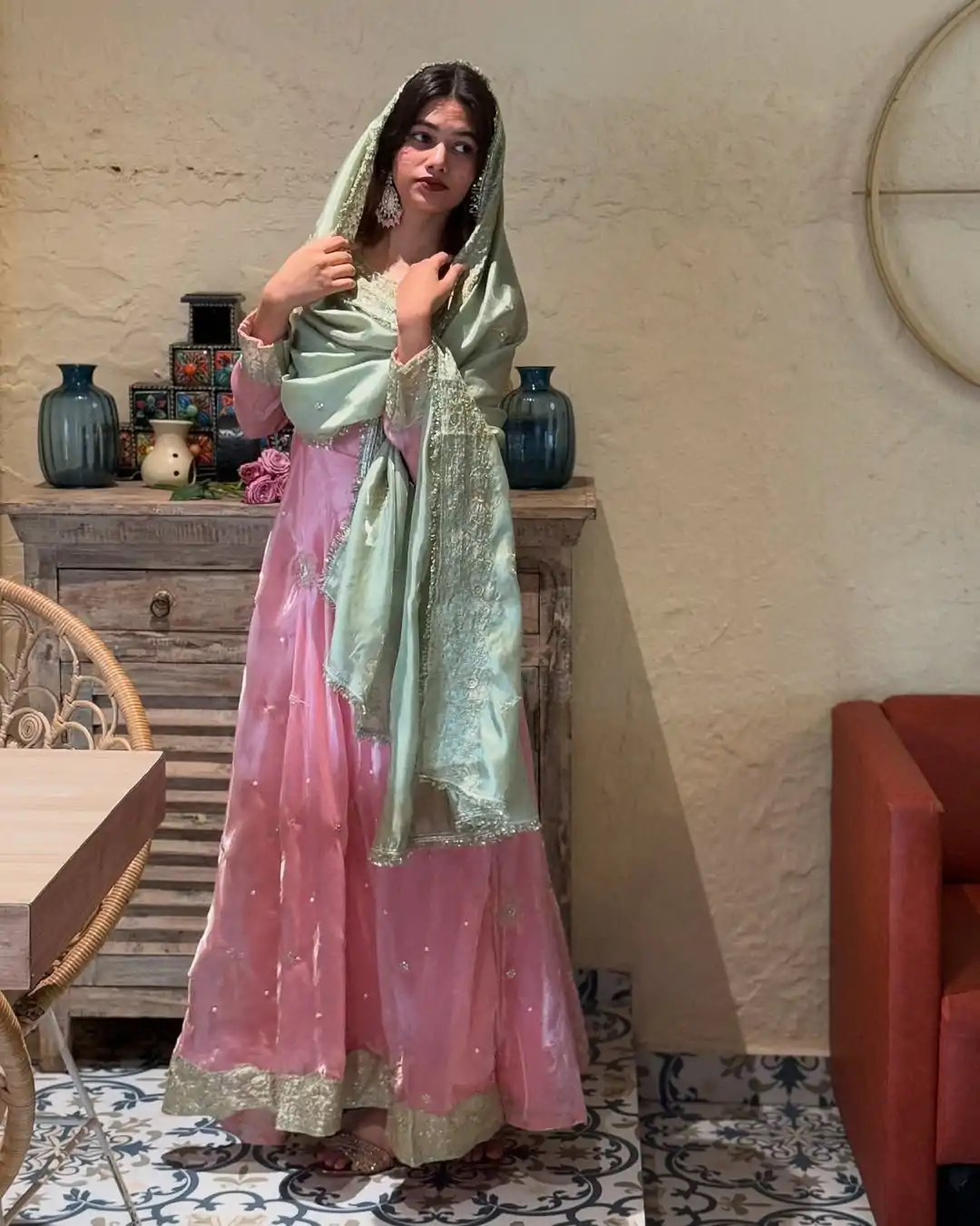 LG 1910 Peach Color Jimmy Choo Sequence Embroidery Rivet Moti Work Salwar Suit Casual, Wedding, Party, Festive, Events Etc.4-6 Working Days@ 2399/-only | Jump Suits, Salwar suit, Casual Suits, Creative suits, Designer Suits, Palazzo Suits, Party Wear Suits, Patiala Suits, Straight Suits