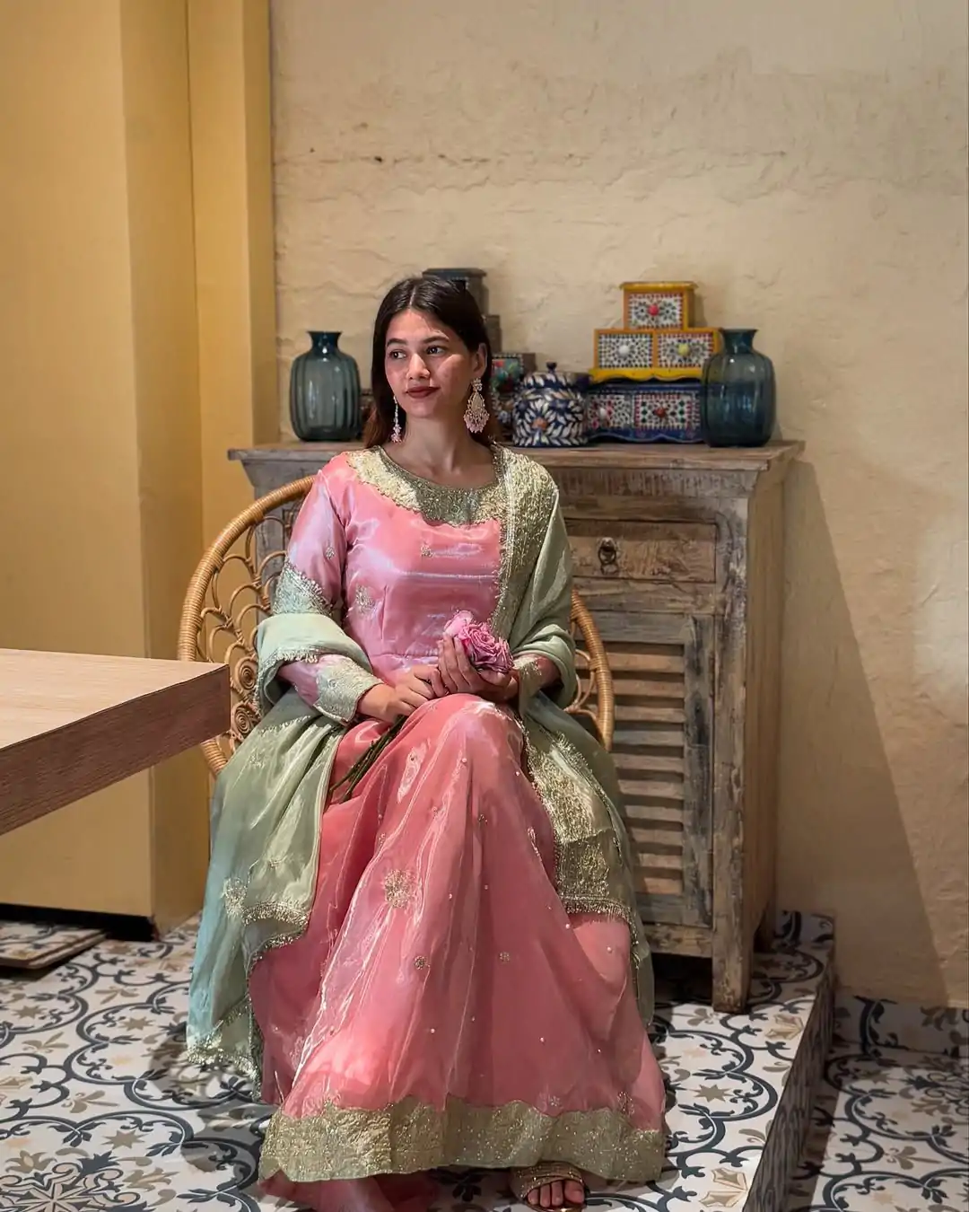 LG 1910 Peach Color Jimmy Choo Sequence Embroidery Rivet Moti Work Salwar Suit Casual, Wedding, Party, Festive, Events Etc.4-6 Working Days@ 2399/-only | Jump Suits, Salwar suit, Casual Suits, Creative suits, Designer Suits, Palazzo Suits, Party Wear Suits, Patiala Suits, Straight Suits