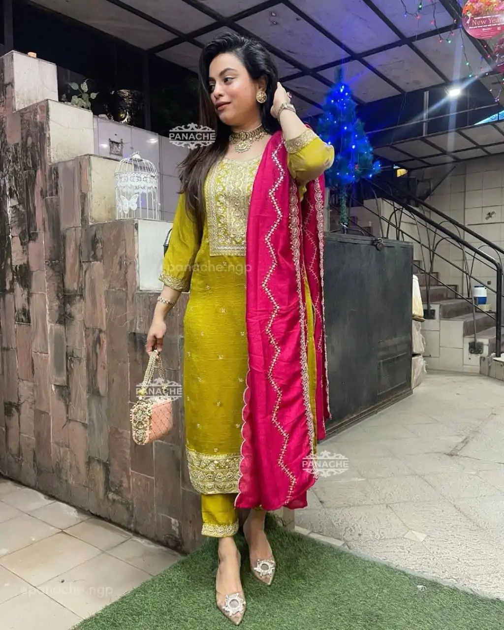 BE G82 Mahandi Chinon With Embroidery Work Salwar Suit Casual, Wedding, Party, Festive, Events Etc.4-6 Working Days@1849/-only | Jump Suits, Salwar suit, Casual Suits, Creative suits, Designer Suits, Palazzo Suits, Party Wear Suits, Patiala Suits, Straight Suits