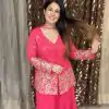 Amazing Rani Pink Color georgette Sequence Embroidery Work Salwar Suit