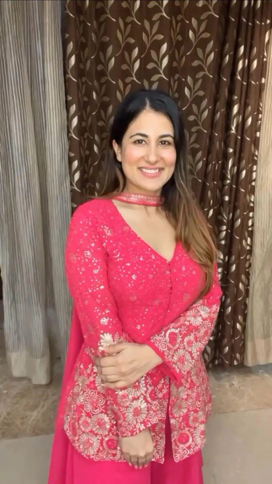 LG 1925 Rani Pink Color georgette Sequence Embroidery Work Salwar Suit Casual, Wedding, Party, Festive, Events Etc.4-6 Working Days@ 1999/-only | Jump Suits, Salwar suit, Casual Suits, Creative suits, Designer Suits, Palazzo Suits, Party Wear Suits, Patiala Suits, Straight Suits