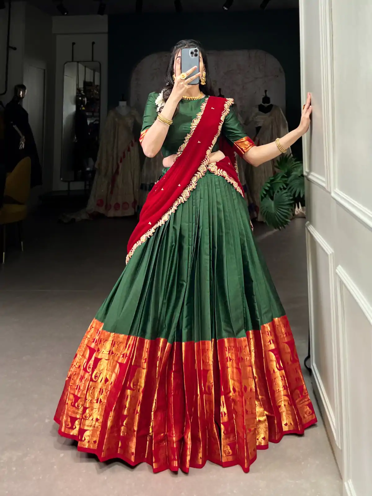 LNB 2032 Green Color Narayan Pattu Zari Weaving Work Lehenga Choli Casual, Wedding, Party, Festive, Events Etc.4-6 Working Days@ 1999/-only | Lehenga, Bollywood Lehenga, Creative Lehenga, Designer Lehenga, Embroidered Lehenga, Party Wear Lehenga