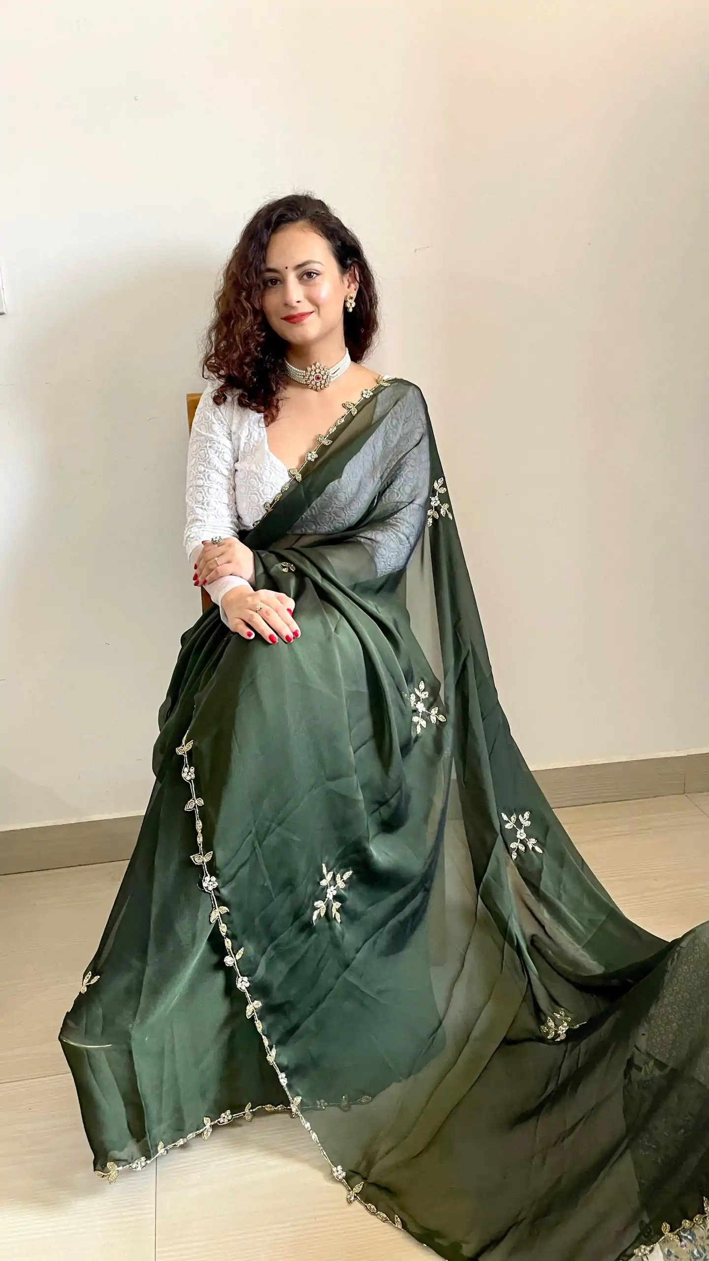  AC Resham Green Color Rangoli Silk Handwork Cutwork Pearl Saree Casual, Wedding, Festive, Events . Expected Delivery  4-6 Working Days @1999/- only                                                                                                                                             | Sarees, Bollywood Sarees, Creative Sarees, Designer Sarees, Embroidered Sarees, Ethnic Saree, Modern Digital sarees, Party Wear Sarees
