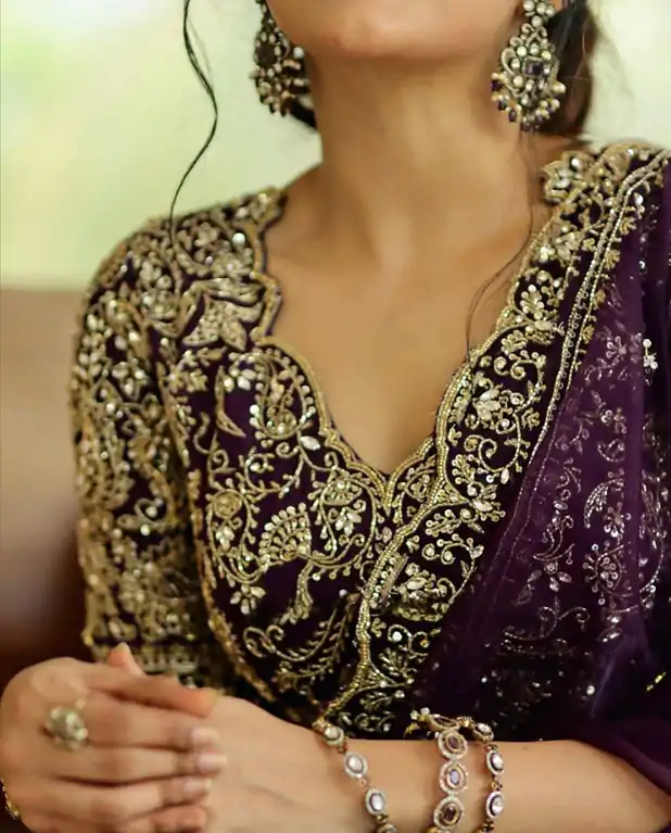 BT 421 Purple Color Soft Organza Silk Thread Sequence Work Saree Casual, Wedding, Festive, Events . Expected Delivery  4-6 Working Days @1949/- only                                                                                                                                             | Sarees, Bollywood Sarees, Creative Sarees, Designer Sarees, Embroidered Sarees, Ethnic Saree, Modern Digital sarees, Party Wear Sarees