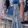LG 1995 Blue Color Chinon Digital Print diamond Mirror WorkSalwar Suit Casual, Wedding, Festive, Events . Expected Delivery  4-6 Working Days @1999/- only      | Jump Suits, Salwar suit, Casual Suits, Creative suits, Designer Suits, Palazzo Suits, Party Wear Suits, Patiala Suits, Straight Suits
