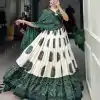LNB 1229 Green Color Tasar Silk Bandhej Print Lehenga Choli Wedding, Party, Festive, Events Etc. Delivery 4-6 Working Days Rs 2249 | Lehenga, Bollywood Lehenga, Creative Lehenga, Designer Lehenga, Embroidered Lehenga, Party Wear Lehenga