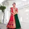 LNB 2016 Green Wine Color Vichitra Silk Plain with Paithni lace border Lehenga Choli Wedding, Party, Festive, Events Etc. Delivery 4-6 Working Days Rs 2999 | Lehenga, Bollywood Lehenga, Creative Lehenga, Designer Lehenga, Embroidered Lehenga, Party Wear Lehenga