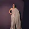 DF 3416 Grey Color Georgette Rainbow Sequins Embroidery Work Saree Casual, Wedding, Festive, Events . Expected Delivery  4-6 Working Days @1799/- only                                                                                | Sarees, Bollywood Sarees, Creative Sarees, Designer Sarees, Embroidered Sarees, Ethnic Saree, Modern Digital sarees, Party Wear Sarees