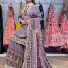 LG 1995 Lavender Color Chinon Digital Print Mirror Work Salwar Suit Casual, Wedding, Festive, Events . Expected Delivery  4-6 Working Days @1999/- only      | Jump Suits, Salwar suit, Casual Suits, Creative suits, Designer Suits, Palazzo Suits, Party Wear Suits, Patiala Suits, Straight Suits