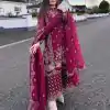 BE 383 Maroon Color Georgette Embroidery Diamond Work Salwar Suit Casual, Wedding, Festive, Events . Expected Delivery  4-6 Working Days @1999/- only      | Jump Suits, Salwar suit, Casual Suits, Creative suits, Designer Suits, Palazzo Suits, Party Wear Suits, Patiala Suits, Straight Suits