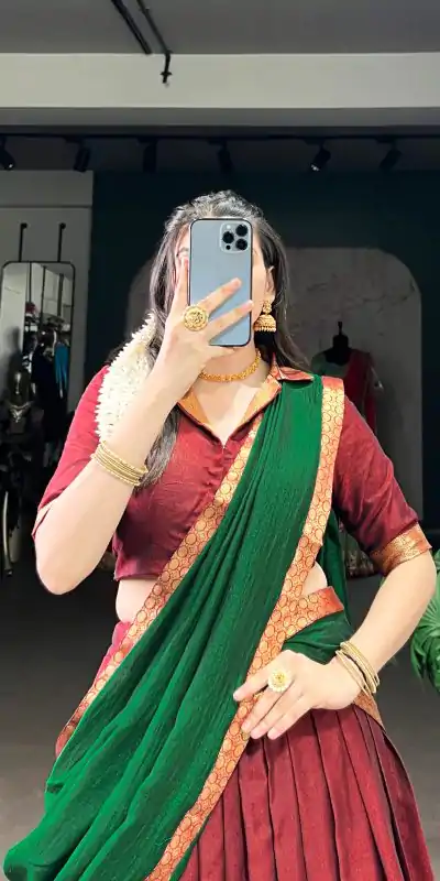 LNB 2040 Maroon Color Narayan Pet Zari Weaving Lehenga Choli Choli Festive Party Wedding, Events etc. Delivery 4-6 Working Days @1899/- | Lehenga, Bollywood Lehenga, Creative Lehenga, Designer Lehenga, Embroidered Lehenga, Party Wear Lehenga