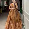 YNF 5316 Mustard Color Narayan pet (cotton) Zari weaving work Gown Casual, Wedding, Festive, Events . Expected Delivery  4-6 Working Days @1799/- only      | Gowns, Bollywood Gowns, Creative Gowns, Designer Gowns, Embroidered Gowns, Party Wear Gowns
