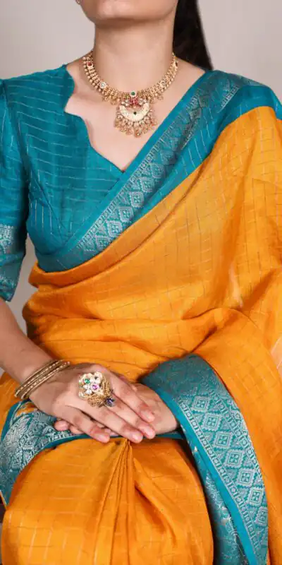 YNF 7029 Mustard Color Tussar Chex Patola Print Weaving Work Border Saree Casual, Wedding, Festive, Events . Expected Delivery  4-6 Working Days @1499/- only                                | Sarees, Bollywood Sarees, Creative Sarees, Designer Sarees, Embroidered Sarees, Ethnic Saree, Modern Digital sarees, Party Wear Sarees