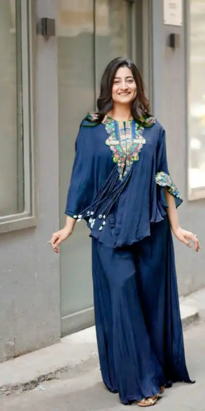 BE 349 Navy Blue Color Air Chinon Sequence Embroidered Work Salwar Suit Casual, Wedding, Festive, Events . Expected Delivery  4-6 Working Days @1999/- only      | Jump Suits, Salwar suit, Casual Suits, Creative suits, Designer Suits, Palazzo Suits, Party Wear Suits, Patiala Suits, Straight Suits