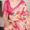 YNF 7015 Off White Color Tussar Silk With Viscose Border Printed Saree Casual, Wedding, Festive, Events . Expected Delivery  4-6 Working Days @1699/- only                                                                                | Sarees, Bollywood Sarees, Creative Sarees, Designer Sarees, Embroidered Sarees, Ethnic Saree, Modern Digital sarees, Party Wear Sarees