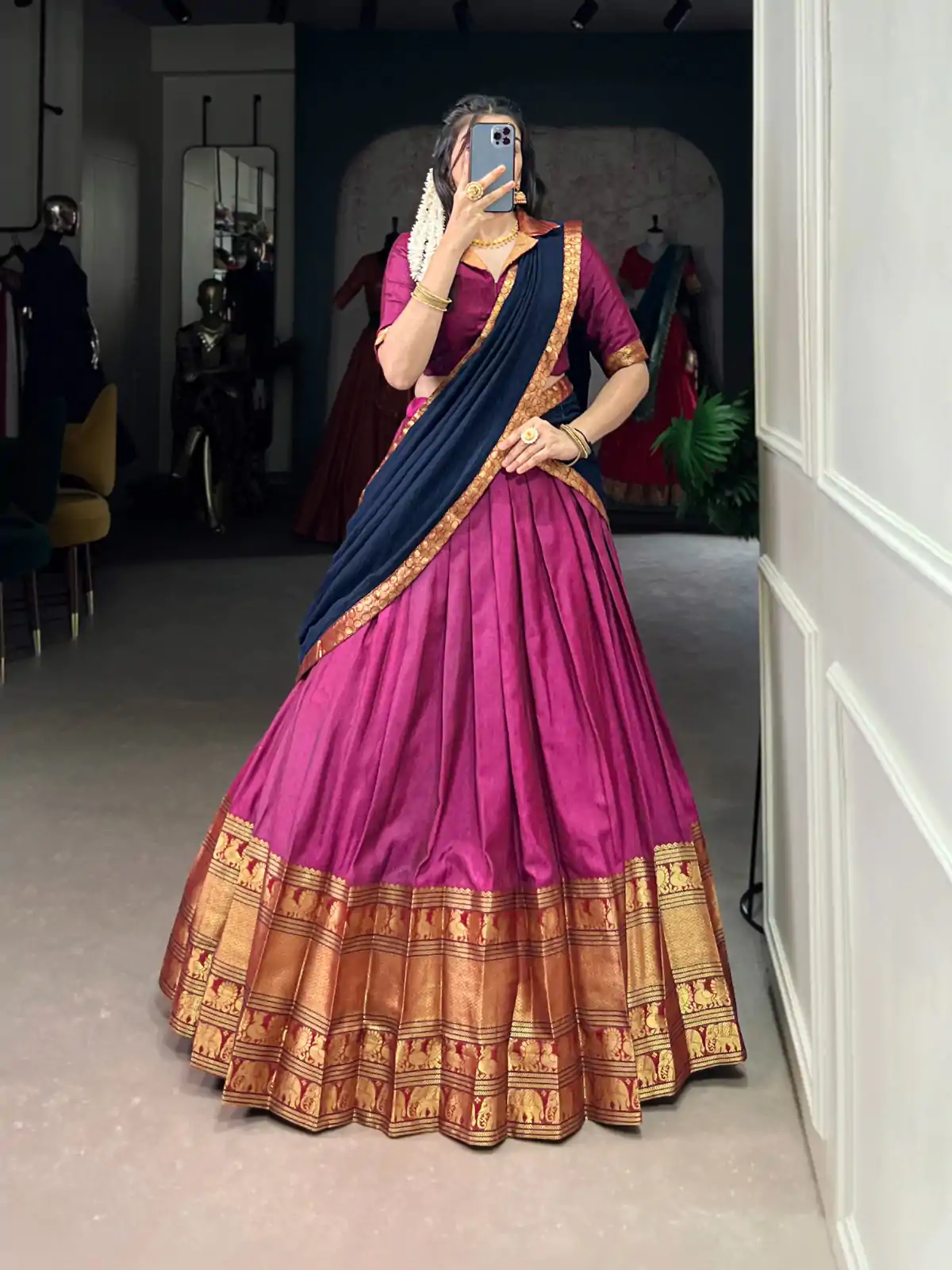 LNB 2040 Pink Color Narayan Pet Zari Weaving Lehenga Choli Choli Festive Party Wedding, Events etc. Delivery 4-6 Working Days @1899/- | Lehenga, Bollywood Lehenga, Creative Lehenga, Designer Lehenga, Embroidered Lehenga, Party Wear Lehenga